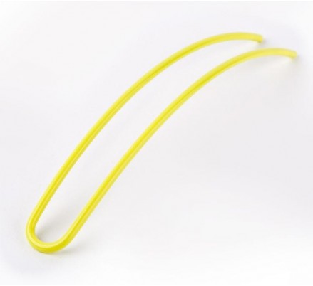 hair pin yellow pastel 13 cm