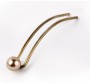 épingle perle bronze 9 cm