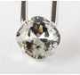 épingle chrome pierre swaroswski black diamond 9 cm
